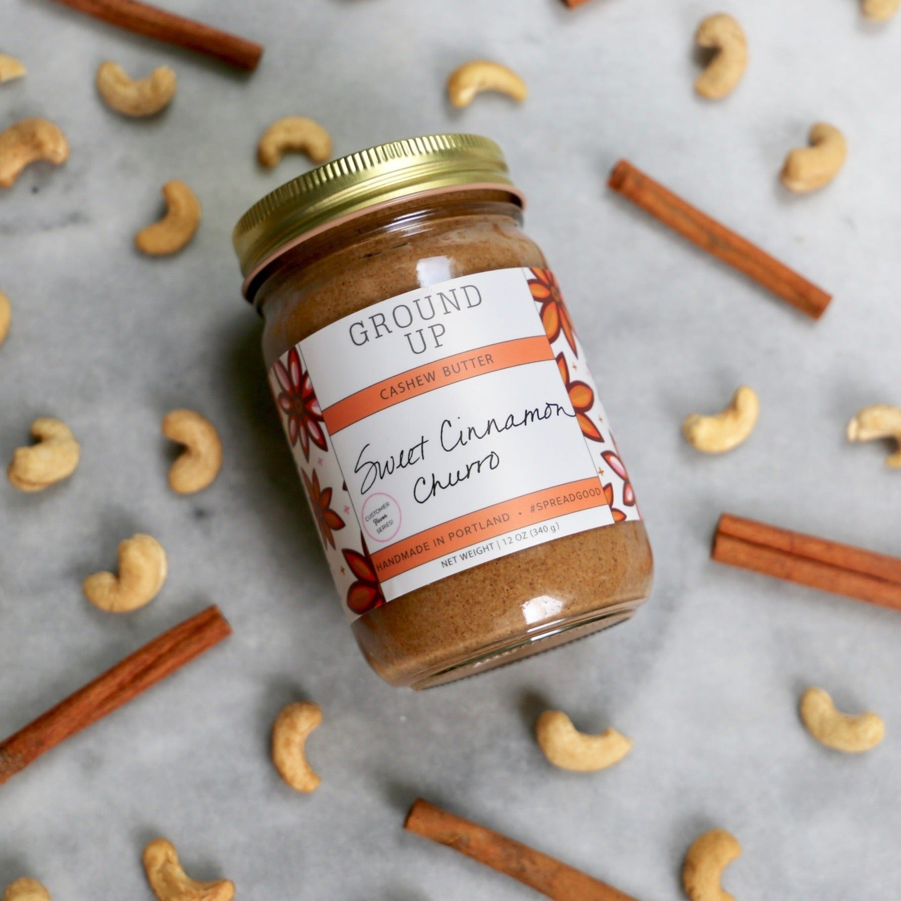 Sweet Cinnamon Churro Cashew Butter